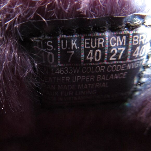 Skechers Gogamat Boots Women’s 10 Blue Suede Faux Fur Lining Excellent Condition - Picture 16 of 16